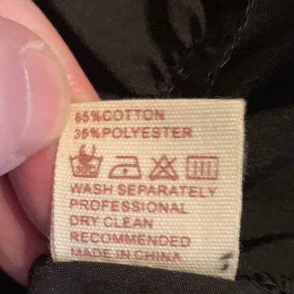 GIRL RUFFLE BLACK DRESS 4 - Picture 6 of 6